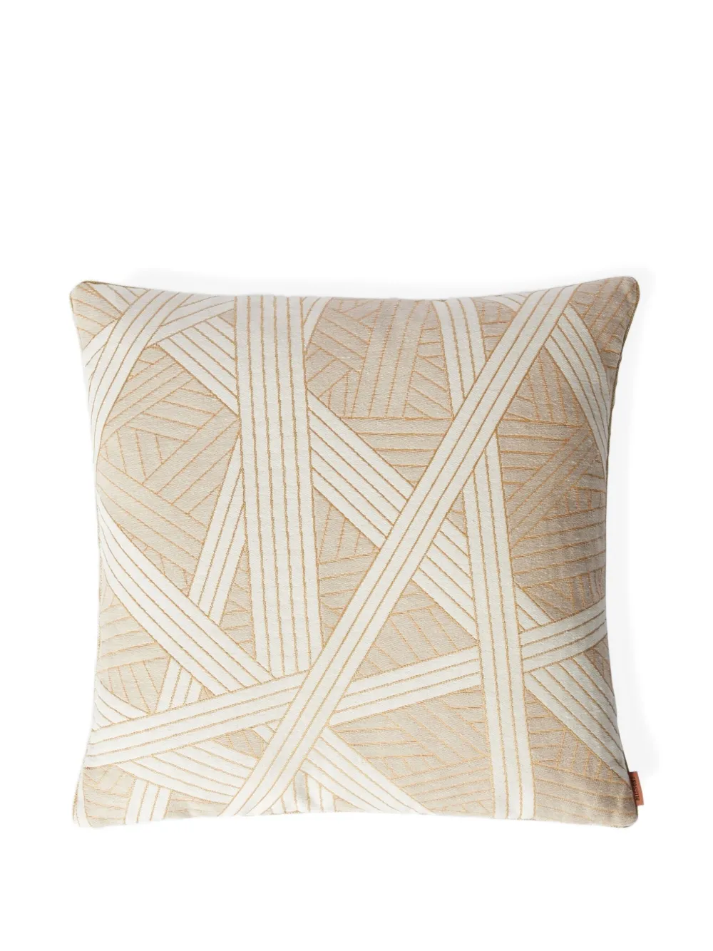 Missoni Geometric-pattern Cushion In Neutral