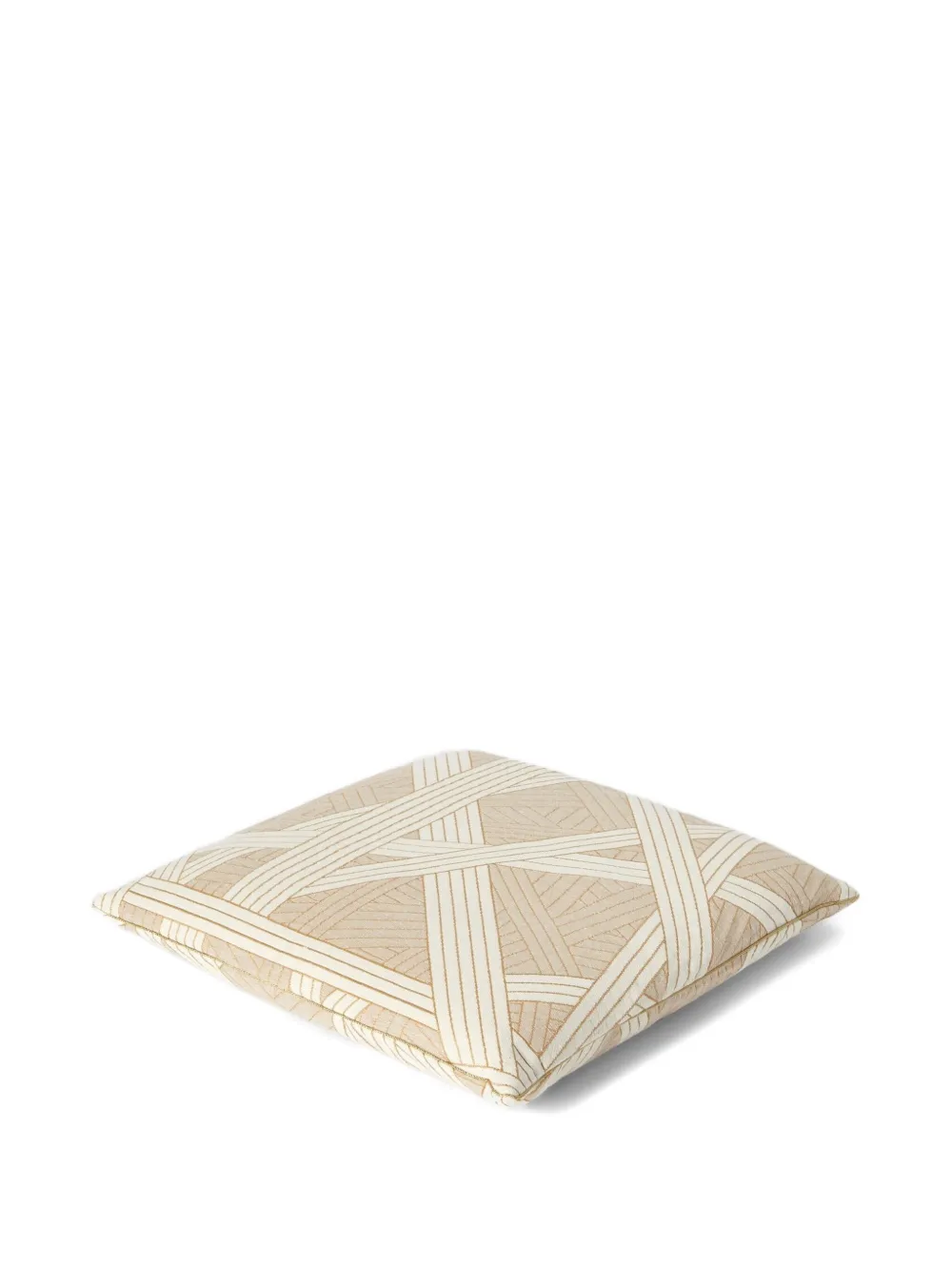Missoni Geometric-pattern Cushion In Neutral
