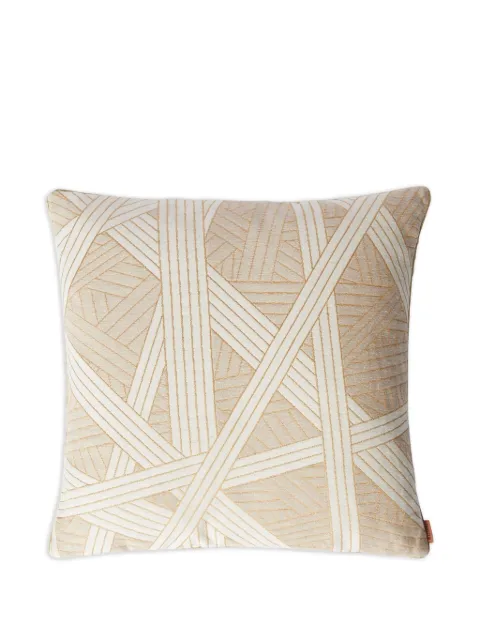 Missoni Home geometric-pattern cushion