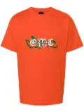 Omc logo-print T-shirt - Orange