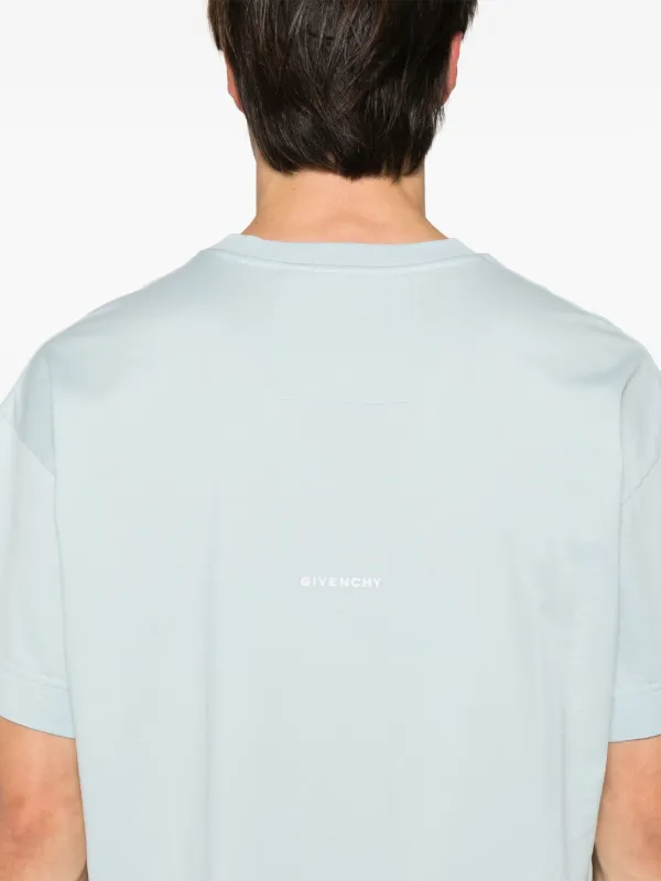 Givenchy 4G エンブロイダリー Tシャツ | ブルー | FARFETCH JP
