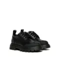 Marni Kids logo-print loafers - Black
