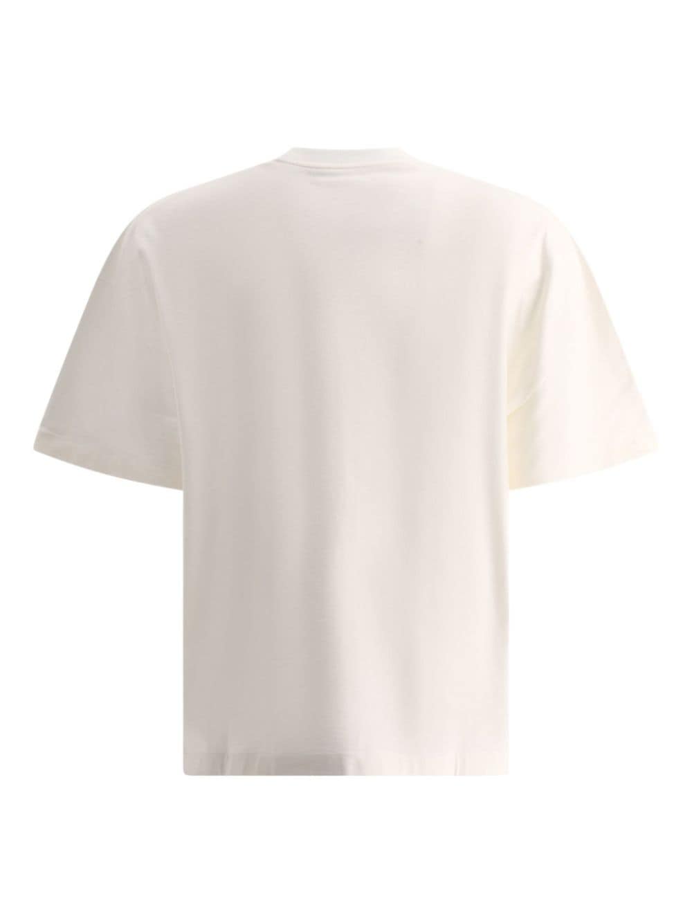 Jil Sander logo-print cotton T-shirt - Wit