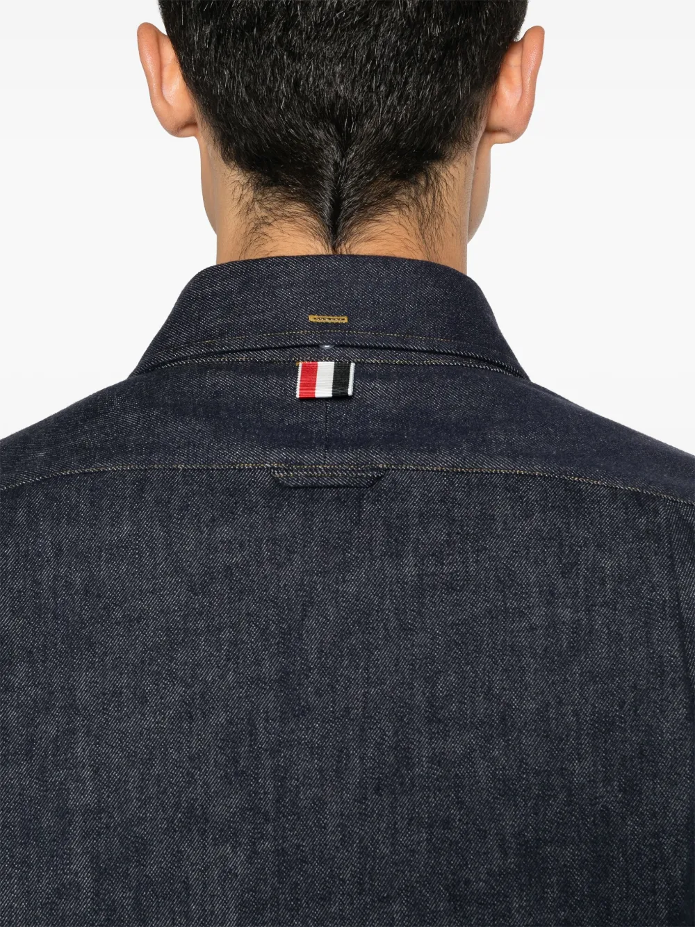 Thom Browne Denim overhemd Blauw