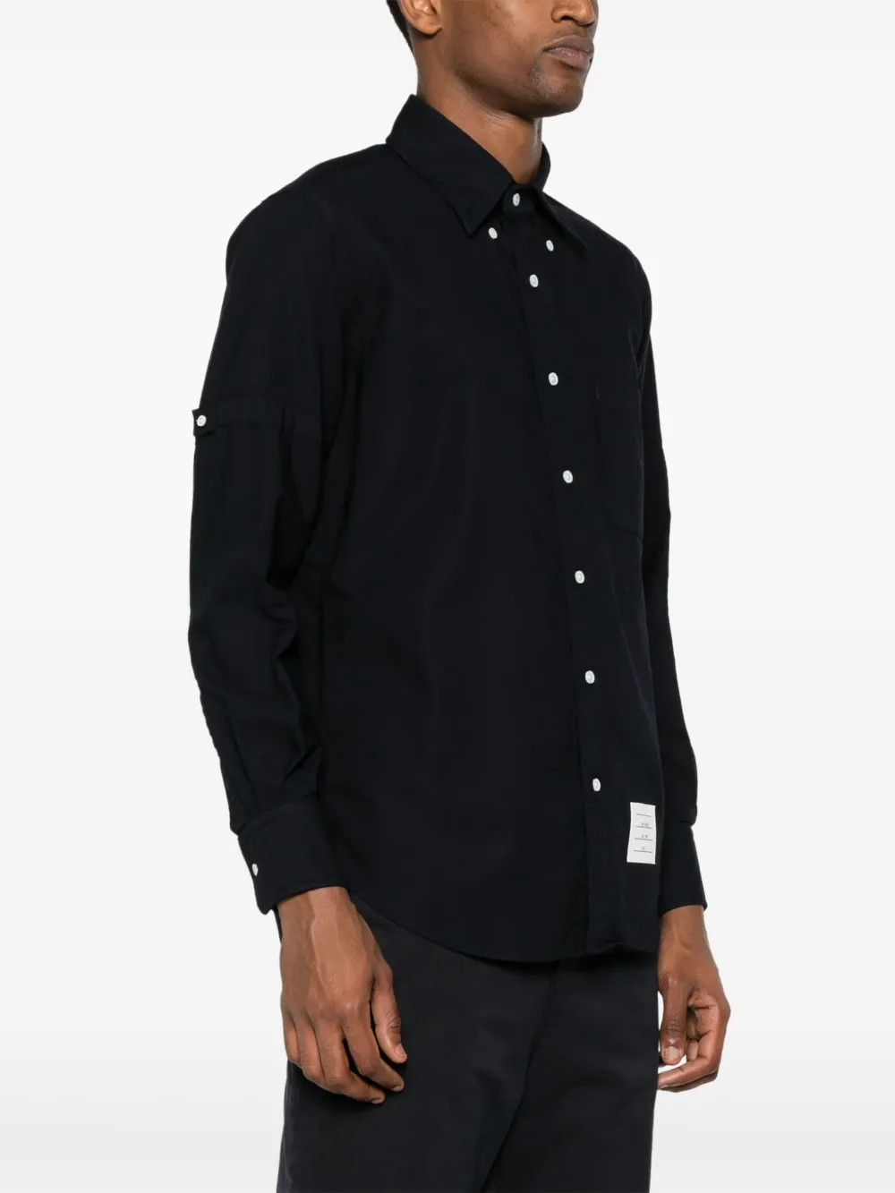 Thom Browne Katoenen overhemd Blauw