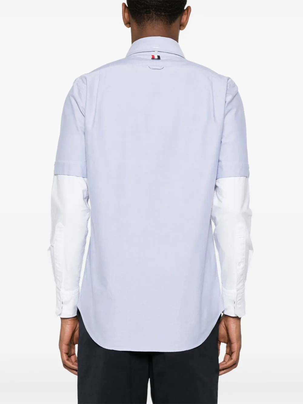 Thom Browne Gelaagd overhemd Blauw