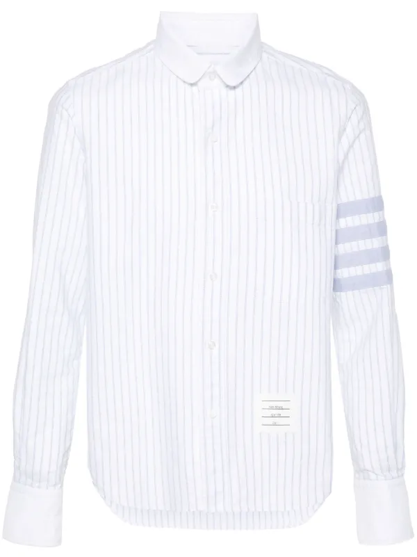 thom browne dress shirt Thom Browne 4-Bar sleeve shirt