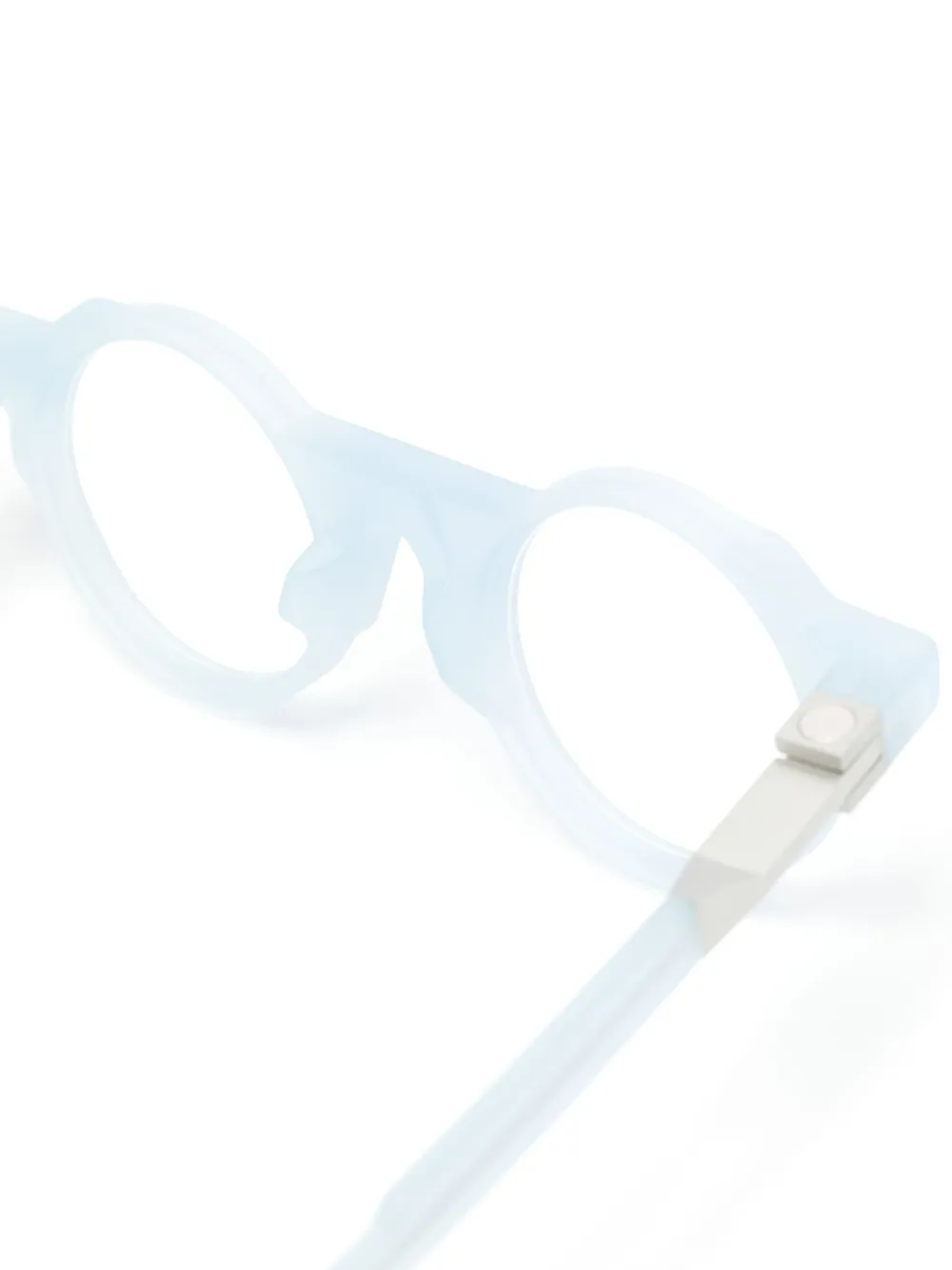 Vava Eyewear Bl0015 Brille Mit Rundem Gestell In Blau