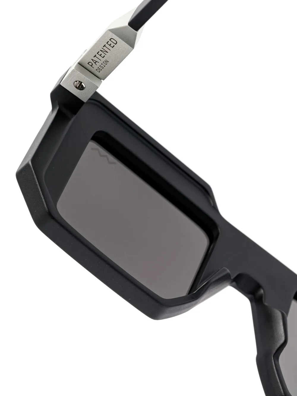 VAVA Eyewear BL0010 zonnebril met vierkant montuur Zwart