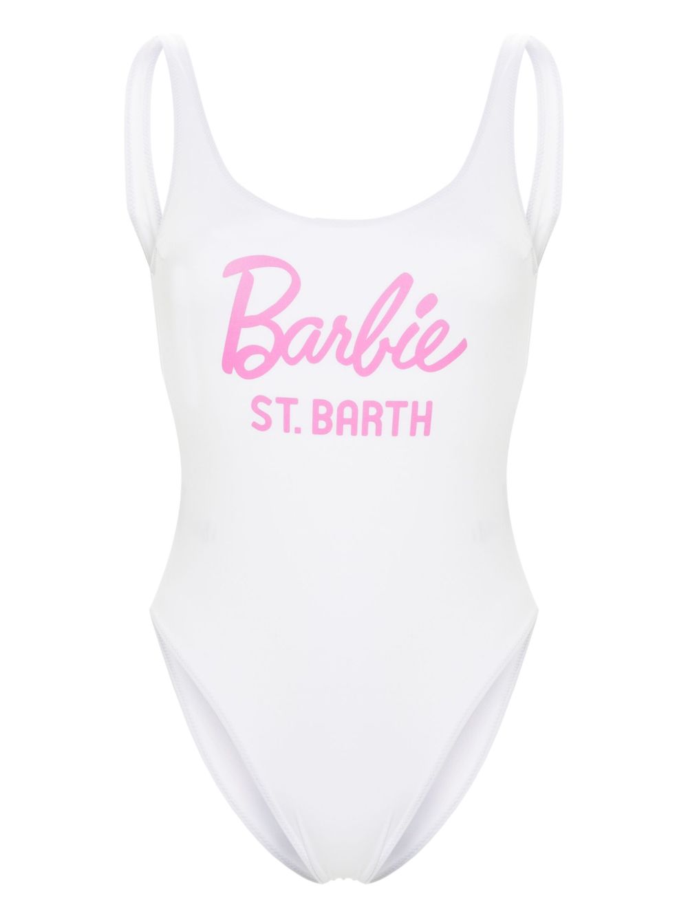 Mc2 Saint Barth X Barbie Lora Swimsuit In White