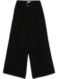 Ulla Johnson belted crepe palazzo pants - Black