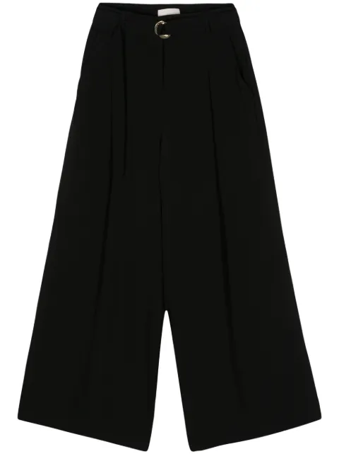 Ulla Johnson belted crepe palazzo pants