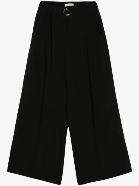 Ulla Johnson belted crepe palazzo pants