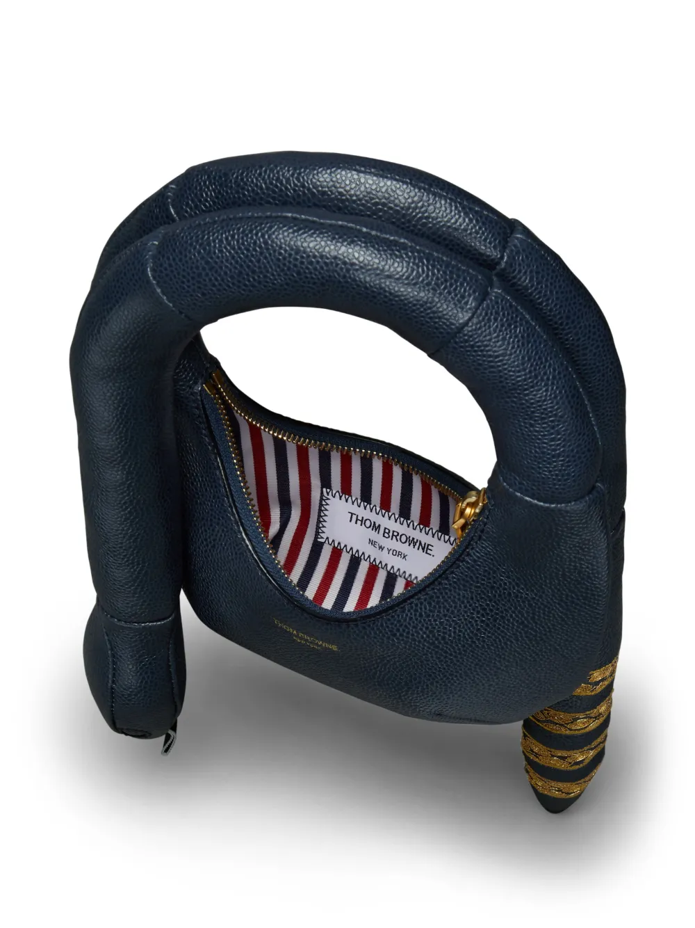 THOM BROWNE MINI SNAKE SHOULDER BAG