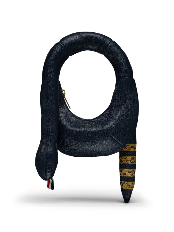 Thom Browne Snake ショルダーバッグ ミニ | ブルー | FARFETCH JP