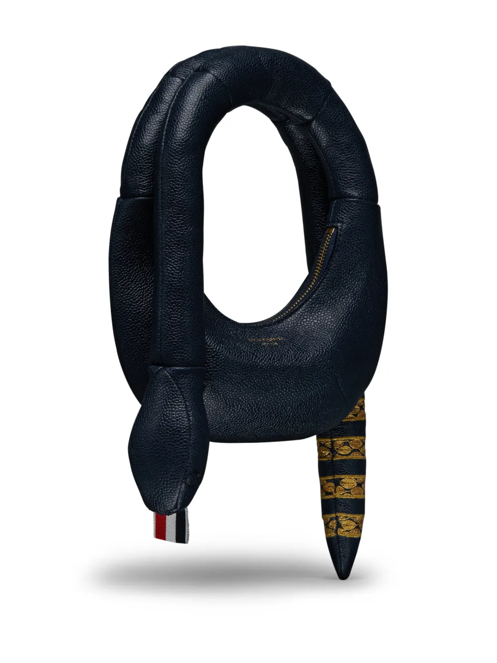 THOM BROWNE MINI SNAKE SHOULDER BAG