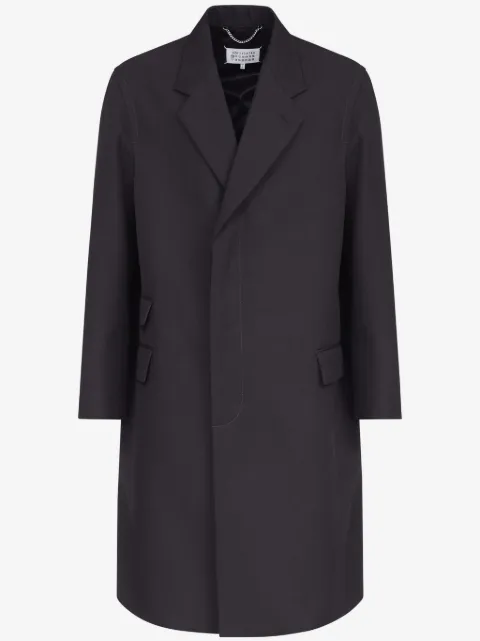Maison Margiela single-breasted mid-length coat