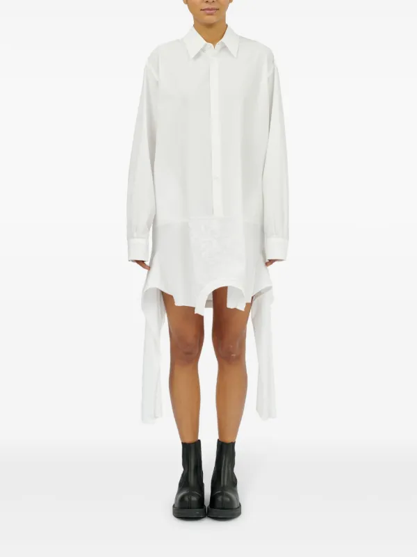 MM6 Maison Margiela シャツドレス | ホワイト | FARFETCH JP