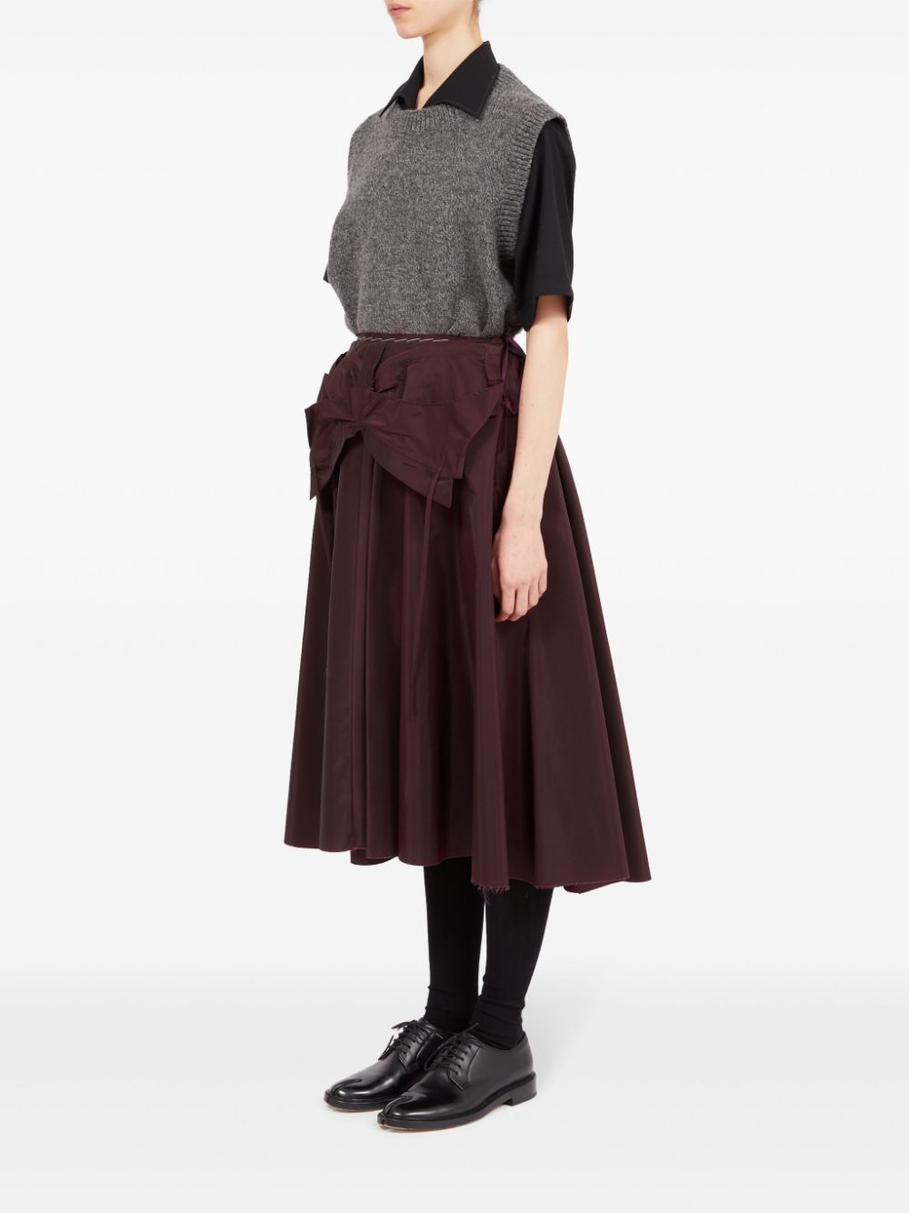 Cheap Maison Margiela A-line midi skirt Women