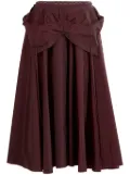 Maison Margiela A-line midi skirt - Red