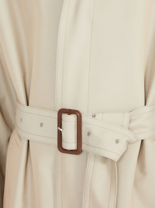 Maison Margiela レイヤード トレンチコート | ニュートラル