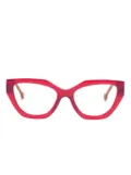 L.A. EYEWORKS Gibson cat-eye glasses - Pink