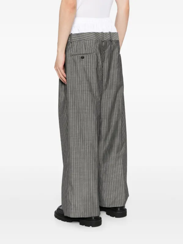 【関税込み】Hed Mayner グレー クリンクル トラウザーズ HED MAYNER (ヘドメイナー) / PANTS / パンツ/ 24AW – style