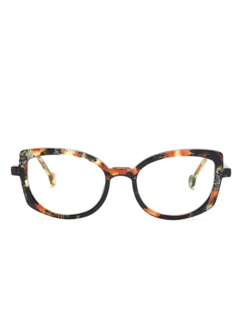 L.A. EYEWORKS Sea Ranch cat-eye glasses