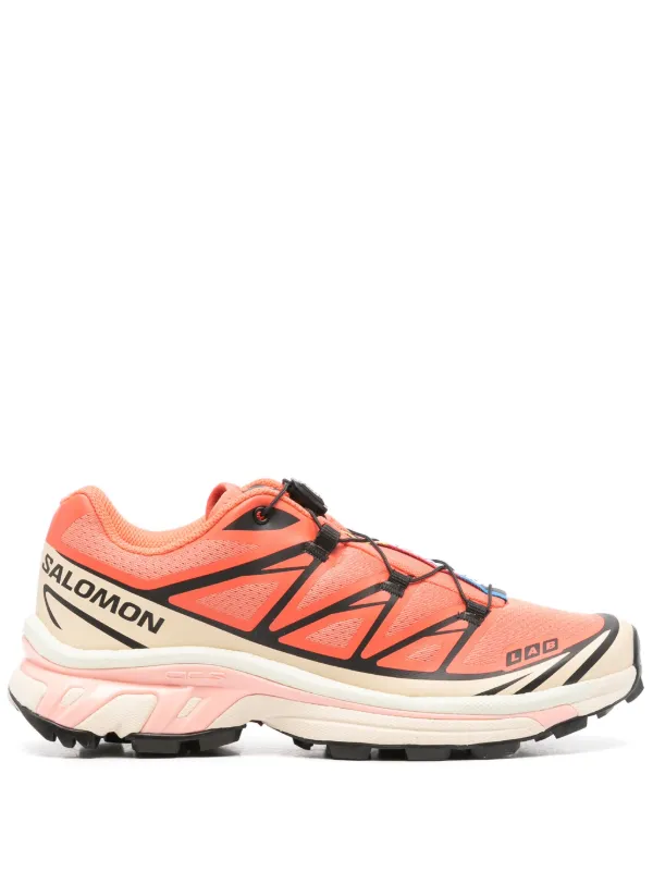 [新品・未使用] FIORANGELO 鮮やかなオレンジ色のくつ　サイズ23cm ホカ（HOKA）（レディース）ランニングシューズ ジョギング