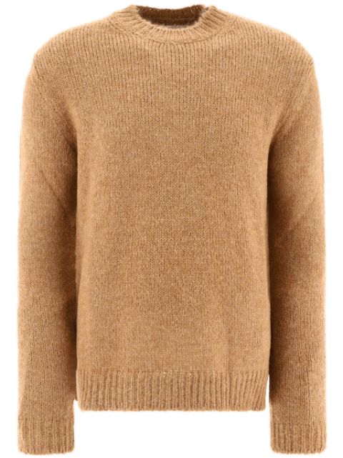 Jil Sander crew neck wool jumper