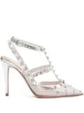 Valentino Garavani 100mm Rockstud sandals - Silver