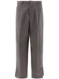 Jil Sander tailored wool trousers - Grey