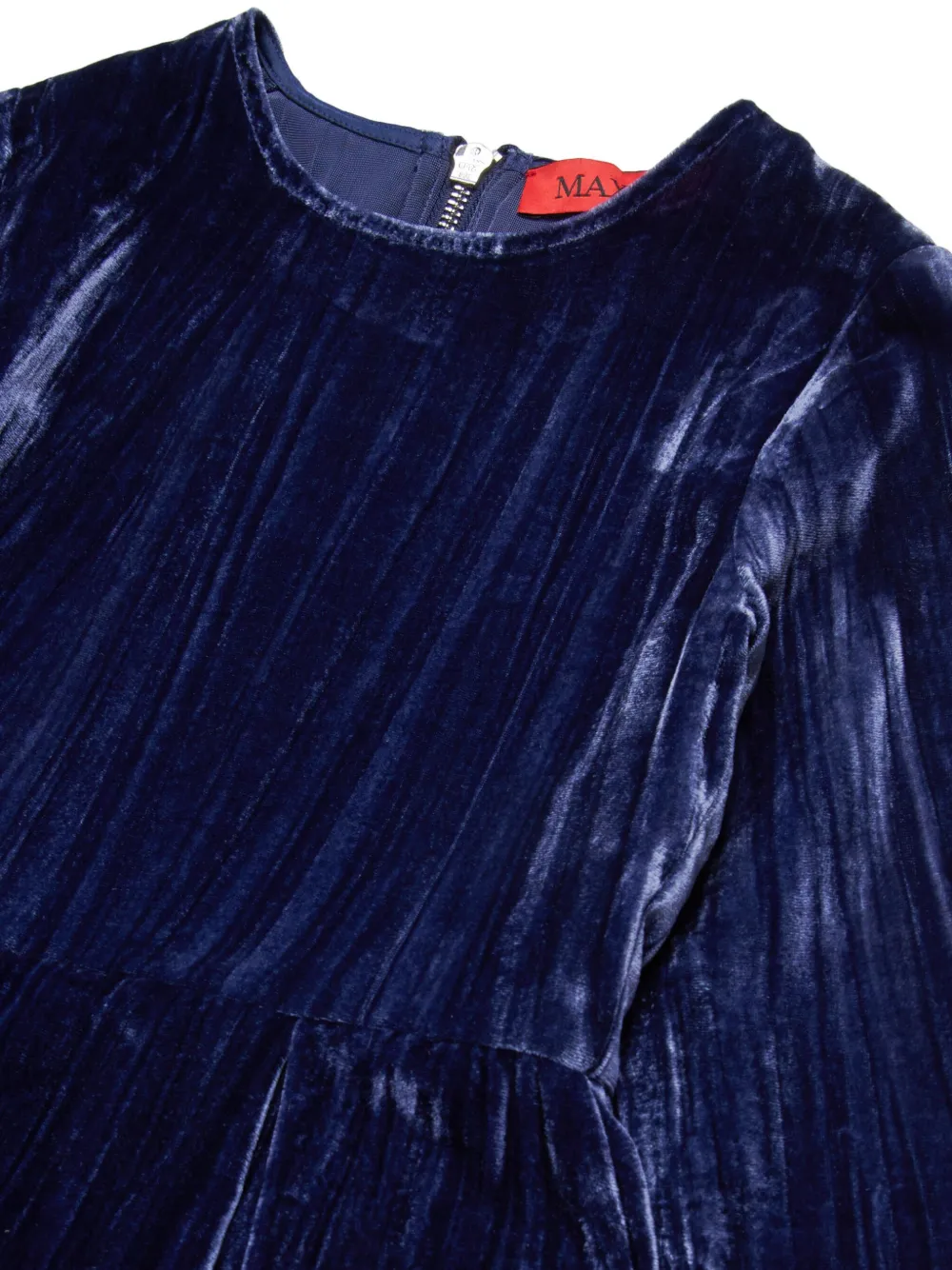 MAX&Co. Kids Playsuit met ruches Blauw