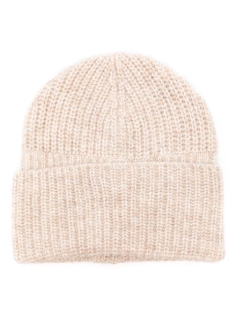 Brunello Cucinelli melange ribbed-knit beanie Men