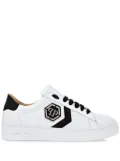 Philipp Plein Arrow Force Strass Hexagon low-top sneakers - White