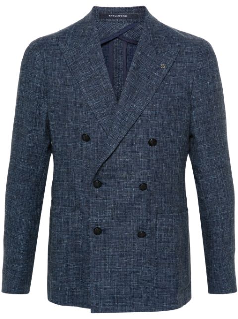 Tagliatore peak-lapels double-breasted blazer Men