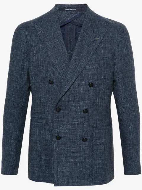 Tagliatore blazer con doble botonadura y solapas de pico