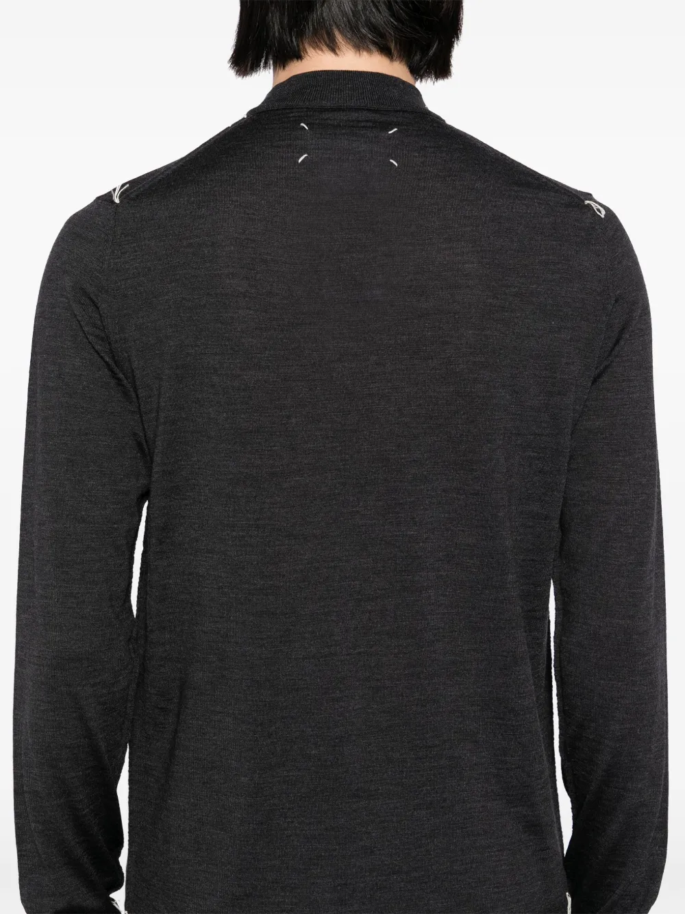 Maison Margiela Trui met ronde hals Grijs
