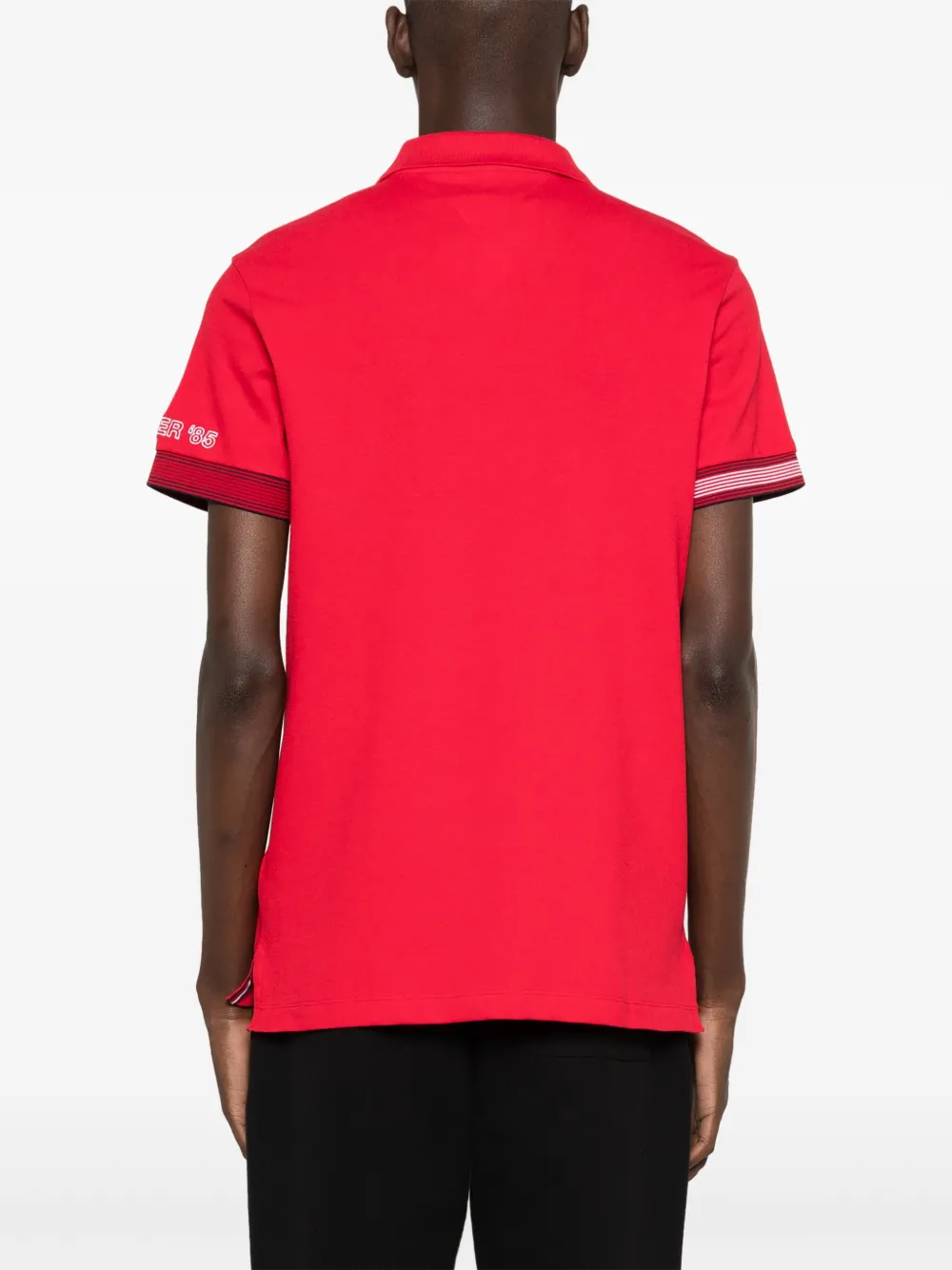 Tommy Hilfiger Piqué poloshirt Rood
