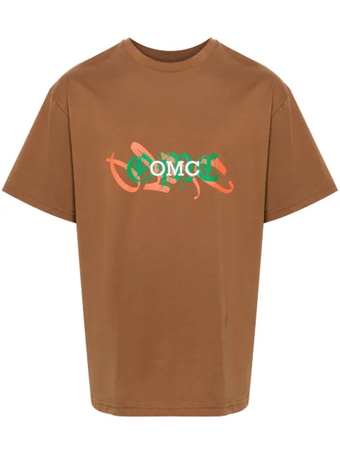 Omc logo-print cotton T-shirt