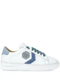 Philipp Plein Arrow Force Strass Hexagon low-top sneakers - White
