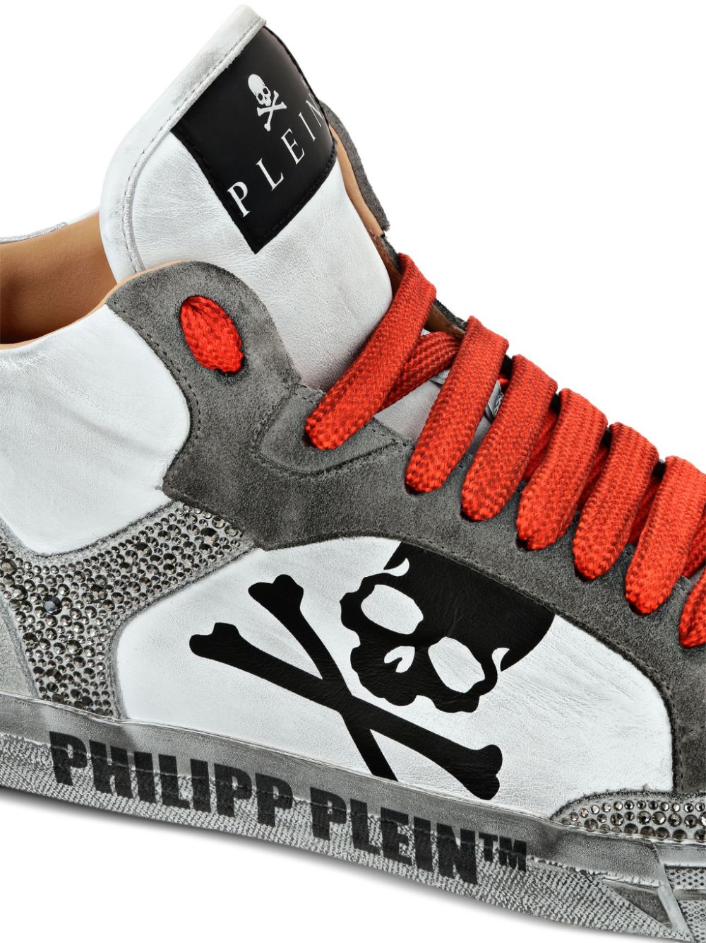 Philipp Plein Retrokickz TM high-top sneakers Wit