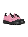 Marni Kids leather derby shoes - Pink