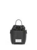 Maison Margiela small 5AC grained leather bucket bag - Black