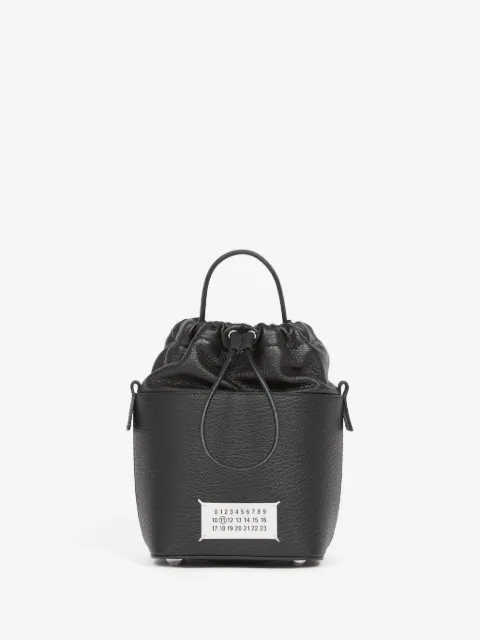 Maison Margiela small 5AC grained leather bucket bag