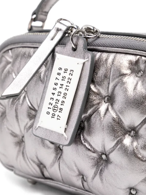 Maison Margiela Glam Slam Shoulder Bag | Silver | FARFETCH
