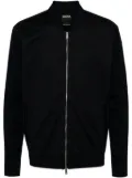 Zegna wool zip-up cardigan - Blue