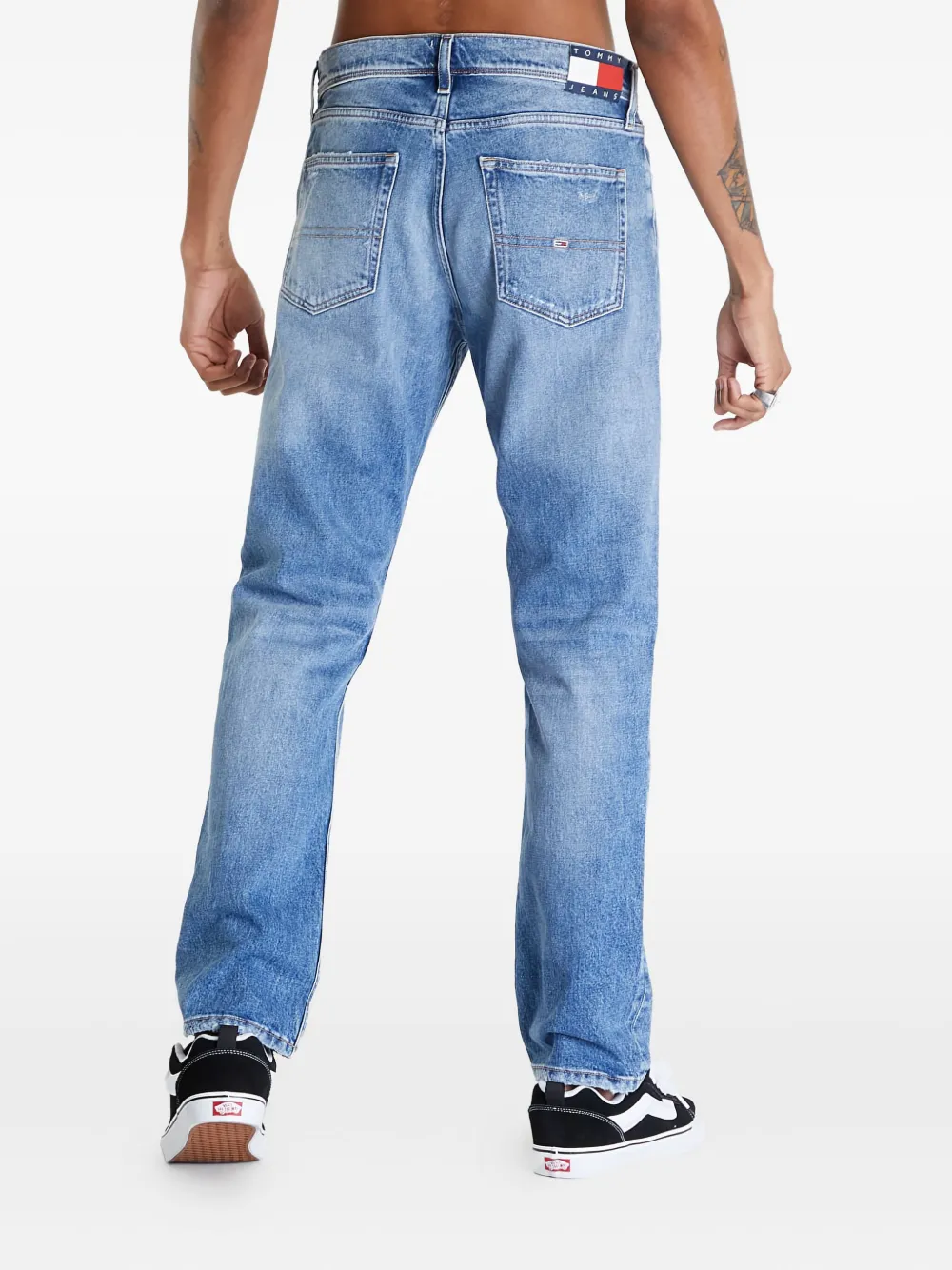 Tommy Jeans Gerafelde jeans - Blauw