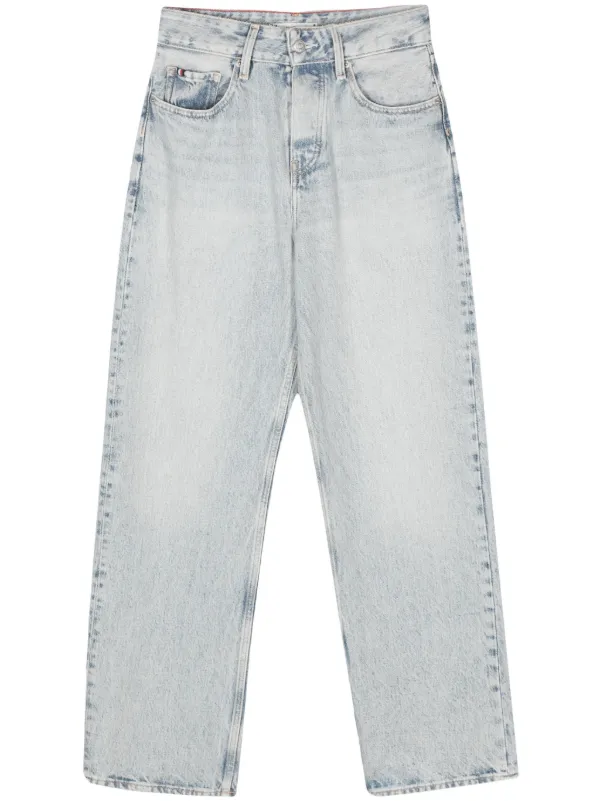 Tommy Hilfiger high-rise Straight Jeans Blue FARFETCH IN