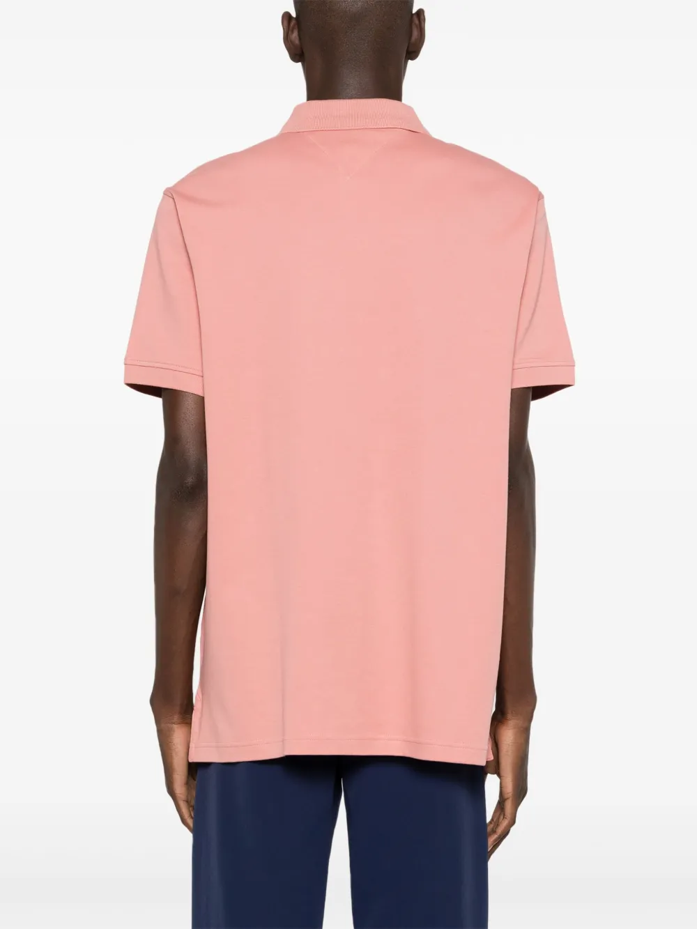 Tommy Hilfiger Poloshirt met geborduurd logo Roze